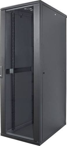 Intellinet 19 Zoll Netzwerkschrank Schwarz RAL 9005 B/H/T: 60 x 112 x 80 cm, 22 HE - Bild 1
