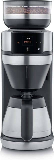 Severin Filterkaffeemaschine KA 4853 FILKA 2.0 mit Mahlwerk und Thermokanne in Schwarz/Edelstahl - Bild 2