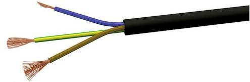 VOKA Kabelwerk Schlauchleitung H05VV-F 3 x 1mm² Schwarz 100m - Bild 1