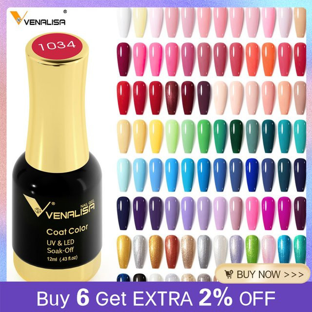 VENALISA UV-Gel-Nagellack, 12 ml, glänzend - Bild 1
