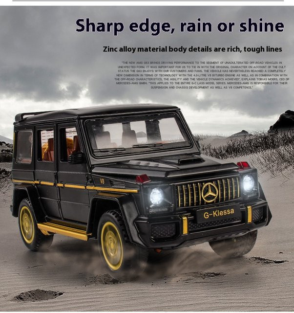 Maisto Mercedes-Benz Benz G63 Amg Spielzeug Auto, 1:32, Licht und Sound - Bild 1