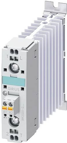 Siemens Halbleiterschütz 3RF2320-2AA22 Nullspannungsschaltend 1 Schließer 20A Grau - Bild 1