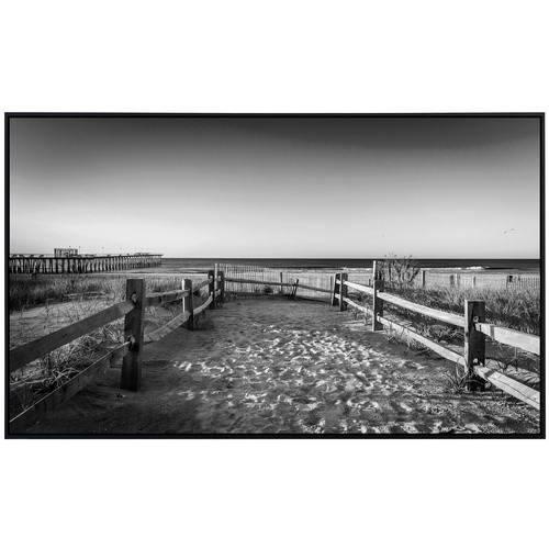 papermoon EcoHeat Infrarotheizung Strand Schwarz Weiss mit Matt-Effekt und App-Steuerung - Bild 2