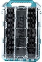 Makita Organizer flach M Werkzeugkiste transparent blau - Bild 1