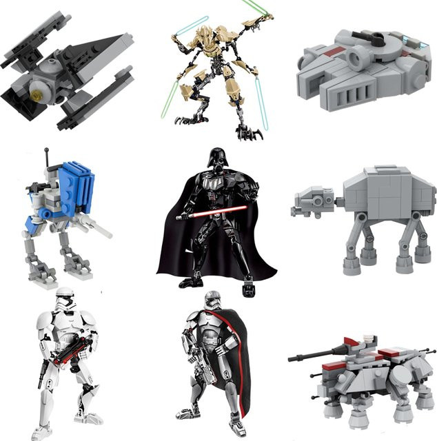 HEROCROSS Star Wars Darth Vader All-Terrain-Panzertransporter, Modellbausatz - Bild 1