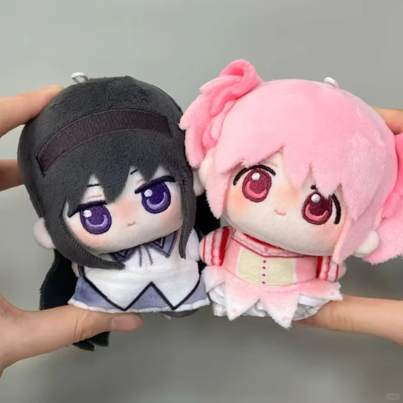 Bandai Puella Magi Madoka Magica Madoka Kaname Homura Akemi Q Version Plüschpuppe, 10cm - Bild 5