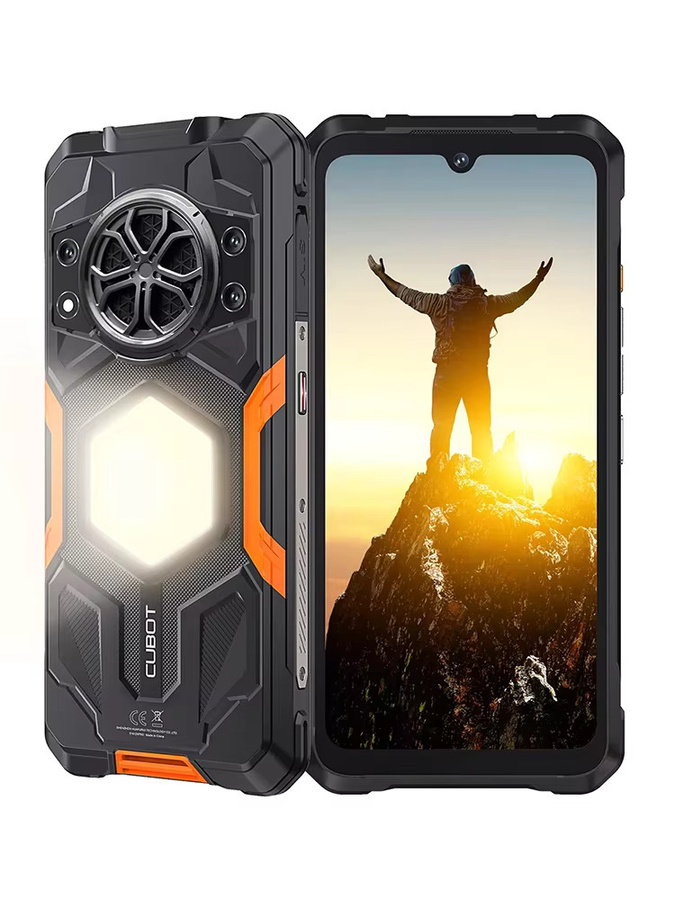 Cubot KingKong Power 5 G100 Robustes Smartphone mit 128 GB ROM, 16 GB RAM, Android 15, 6,88 Zoll 120 Hz Display und 15300 mAh Akku in Orange und Black - Bild 5