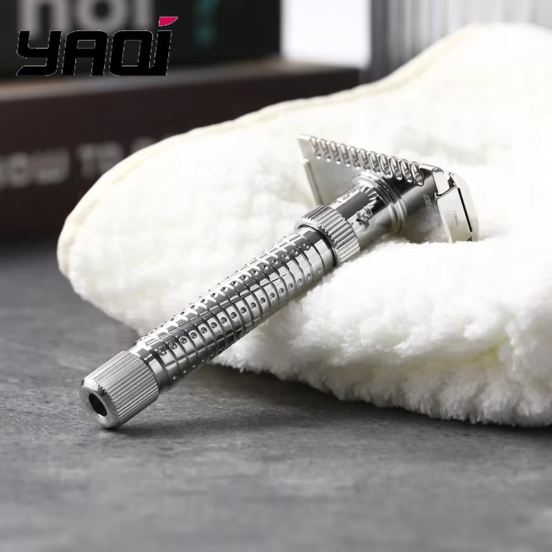 Yaqi Ultima Open Comb Herren-Sicherheitsrasierer aus Edelstahl - Bild 4