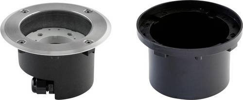 EVN 677010 Bodeneinbauleuchte LED in Silber, rund und modern aus Edelstahl - Bild 1