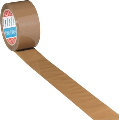 tesapack Verpackungsklebeband von Tesa aus PP-Folie, braun, 6 Rollen, Breite: 50 mm, Länge: 66 m - Bild 2
