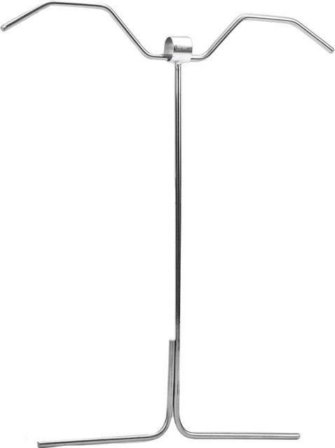 Igeteck Truthahn Aufhänger aus Edelstahl in Silber, spülmaschinenfest, ideal zum Grillen und Räuchern von Hähnchen und Gans - Bild 1