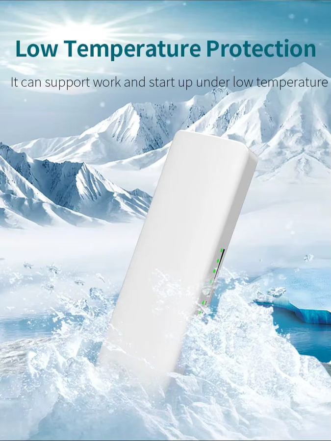 COMFAST Outdoor CPE Wifi Access Point 5GHz 300Mbps Wireless Router Extender Bridge mit 2*14dbi Antennen in Weiß - Bild 6