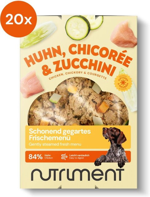 Nutriment Frischemenü Huhn Chicorée & Zucchini 20 x 400 g - Bild 1