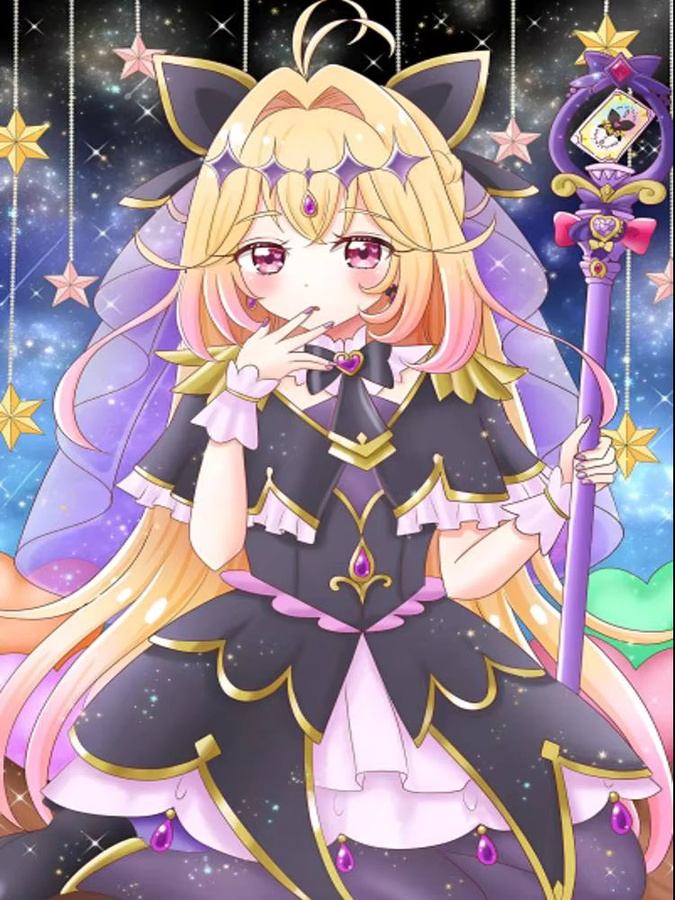 Kayou Cure Arcana Shadow Meitantei Precure Poster, wasserfester Aufkleber in Multicolor, B: 20,0 cm, H: 20,0 cm - Bild 7
