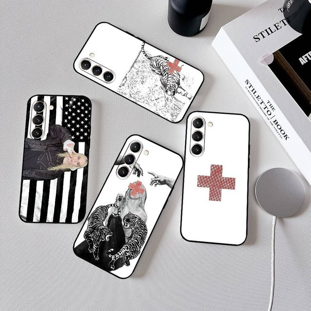 2hollis Singer Soft Cover Handyhülle für Samsung Galaxy S21 S22 S23 S24 S25 S26 Ultra FE Plus 5G A52S in Multicolour - Bild 1