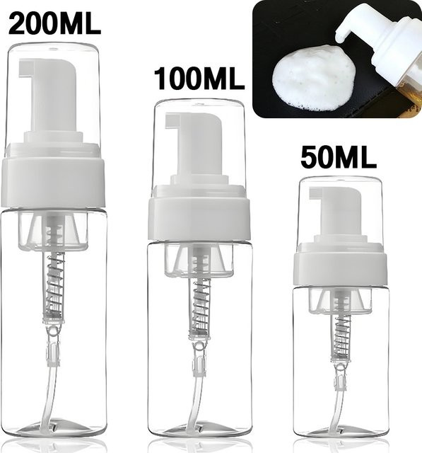 PEPAX Schaumflasche für Tattoo-Schaum, Transparent - Bild 1