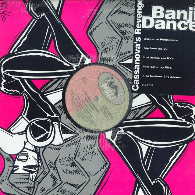 LP Schallplatte Casanova's Revenge - Banji Dance MX2031 Maxi Records 1995 US Dance & Electronica in Grau - Bild 1