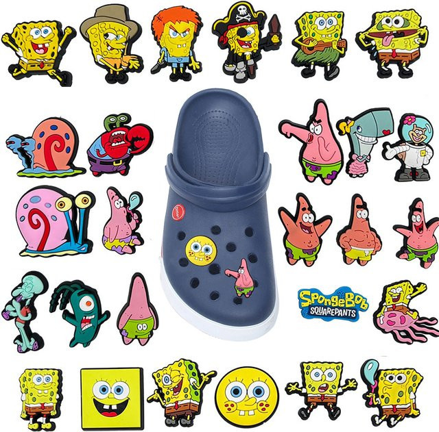 SpongeBob Serie Schuh-Charms, PVC, Kinder - Bild 1