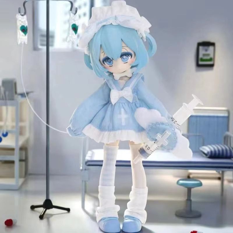 HEROCROSS Anime Figur Echte 10.000 Fluchtpläne Blindbox 1/12 BJD bewegliche Gelenkfigur Desktop-Dekoration - Bild 2