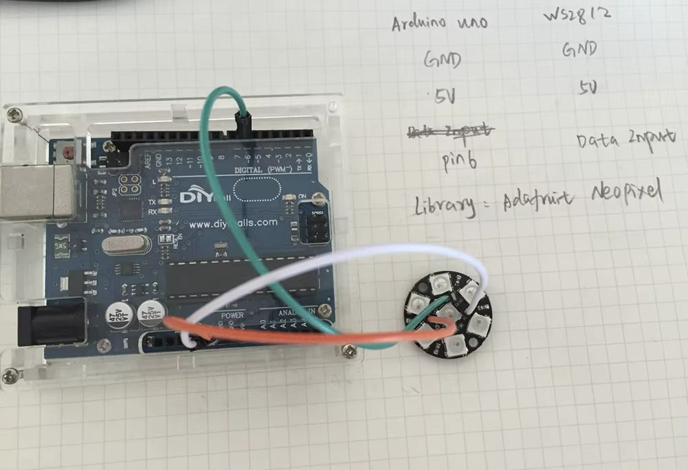 10 Stück DIYmall WS2812B 5050 RGB LED Ringe mit integrierten Treibern für Arduino - Bild 4