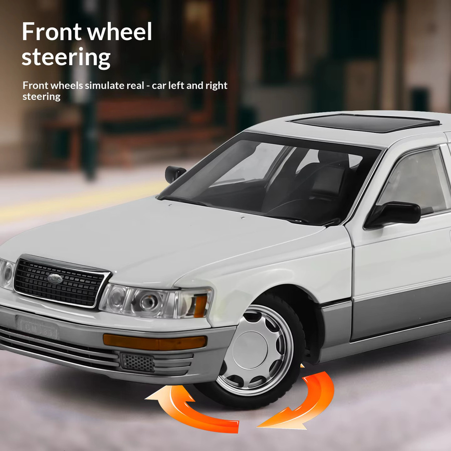 Maisto Lexus LS400, Spielzeugauto, 1:24, mit Licht und Sound, Weiß - Bild 2