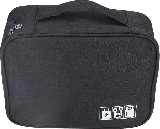Multifunktionale mfySpace Kaffeemaschinen-Tasche in Schwarz mit Mesh-Einsatz für Reisen und den Außenbereich - Bild 1