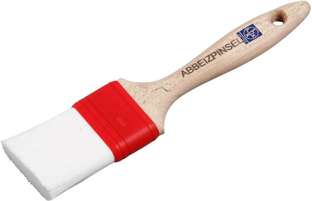 LUX-TOOLS Abbeizpinsel mit synthetischen Polyamidborsten, flach, Breite: 50 mm - Bild 1