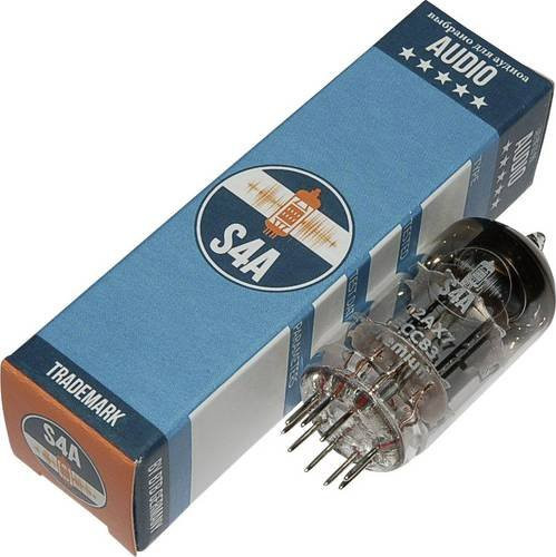BTB Vertrieb ECC83 S4A Premium Elektronenröhre Selektiert für Audio & Studio Doppeltriode mit 9 Polzahl und Noval Sockel - Bild 1
