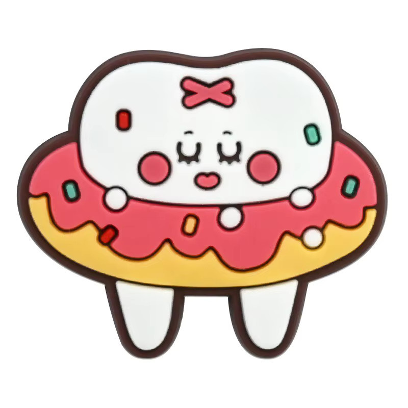 Happye&TiTi Schuh-Charms, Hamburger, Pizza, Erdbeere, Cupcake, Kinder - Bild 3