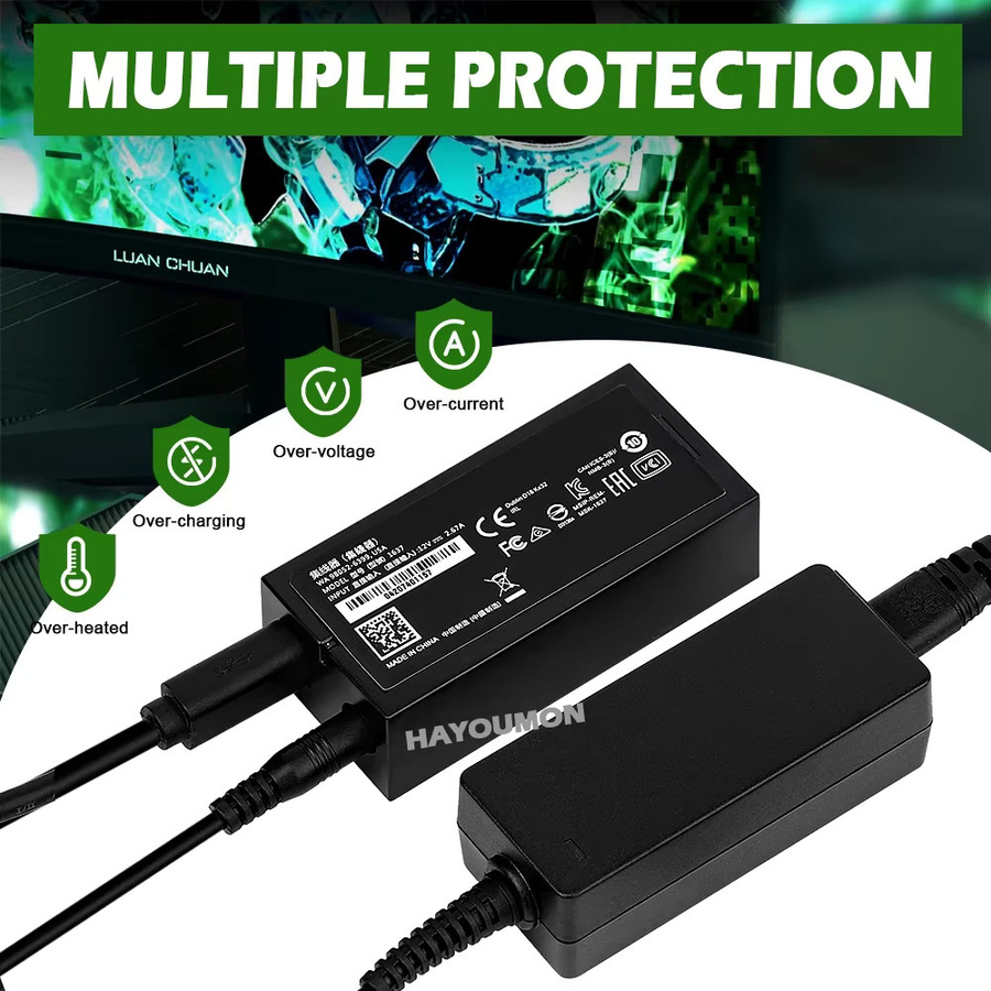 Microsoft Kinect AC-Adapter für Xbox One, Xbox One Slim, Xbox One X und PC in Schwarz - Bild 6