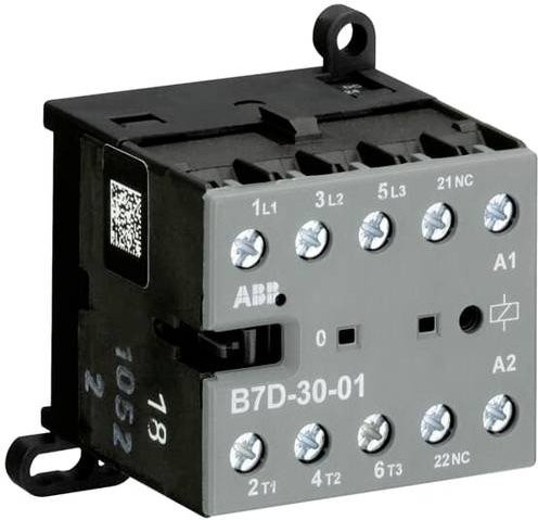 ABB Kleinschütz B7D-30-01-05 in Grau mit 3 Schließern und 1 Öffner für 5.5kW - Bild 1