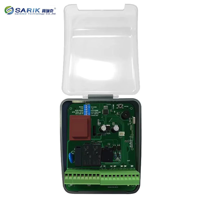 SARIK Drahtloser Garagentor-Controller mit 433 MHz RF-Empfänger und Sender für Rolltore und Röhrenmotoren - Bild 4