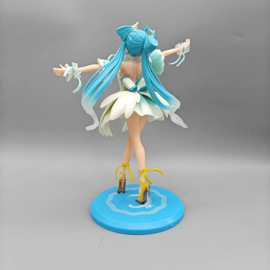 Hatsune Miku Anime Figur Cheerleader Schwanensee Chang'e Actionfigur aus PVC für Sammler - Bild 1