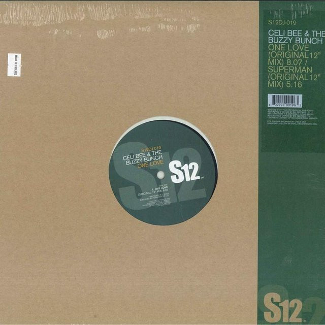 One Love / Superman von Celi Bee & Buzzy Bunch, Vinyl/LP, grey - Bild 1
