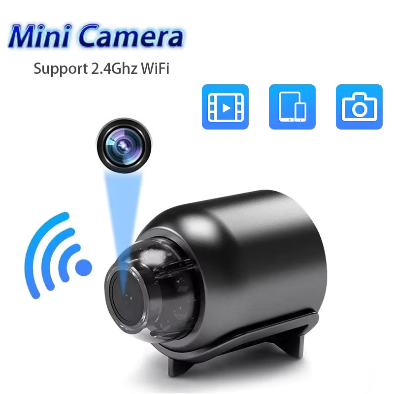 BESY Desktop Mini-Kamera X5 HD 1080P Tragbarer Video-Sprachrekorder in Schwarz - Bild 2