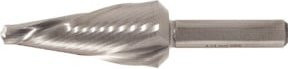 KS Tools HSS Blechschälbohrer spiralgenutet in Silber Ø 4-14mm - Bild 1