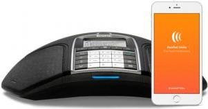 Konftel 300IPx VoIP-Konferenztelefon in Liquorice Black mit Bluetooth, NFC und Hands-free Funktion - Bild 1