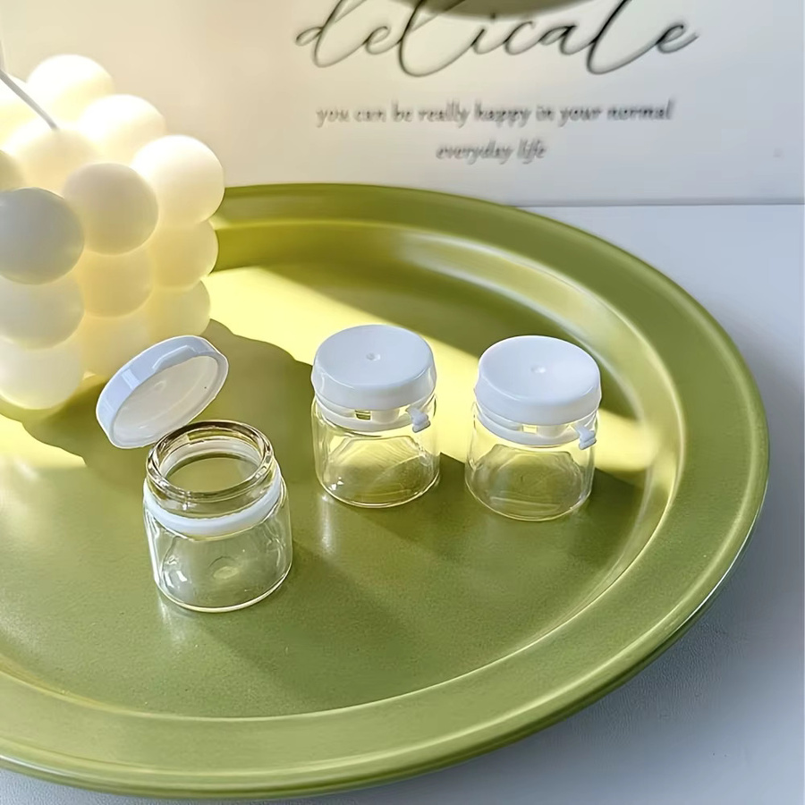 FIGHTYU Mini-Glas-Kosmetikdosen mit Deckel, 8er-Pack, 10g - Bild 2