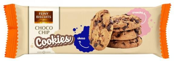 Feiny Biscuits Schoko-Chip Chocolate Chip Cookies 125 g - Bild 1