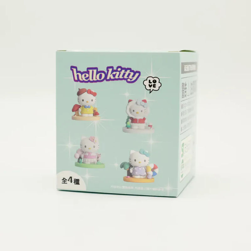Sanrio Hello Kitty Four Seasons Serie Mystery Blind Box Mehrfarbige Anime-Figuren aus Kunststoff als Sammelornamente und Dekoration - Bild 5