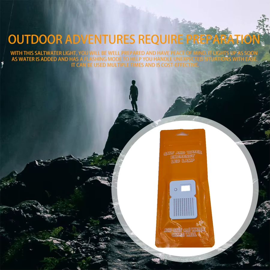 Alloet LED Outdoor Camping Lampe 50LM Tragbare Wasserdichte Notfall Lampe für Reise und Strand - Bild 5