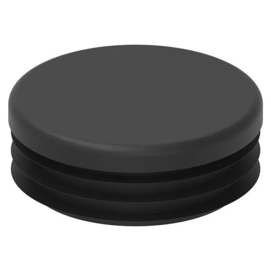 FeNau Kunststoffkappe für Rundrohr Ø 48,3 mm, Wandstärke 1,0-2,0 mm, Schwarz - Bild 2