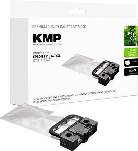 KMP Druckerpatrone Schwarz kompatibel mit Epson T11E1 XXL - Bild 1