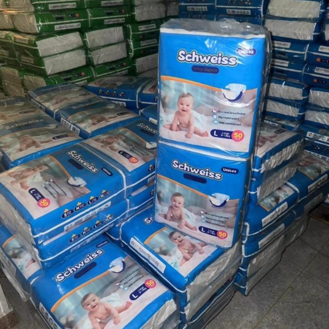 50 Stück Atmungsaktive und Auslaufsichere Babywindeln für Jungen und Mädchen in Ultradünner Ausführung - Bild 1