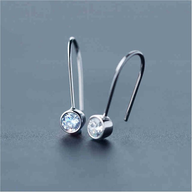 GaGa-Duck Ohrhänger 925 Silber, Kristall, Damen - Bild 1