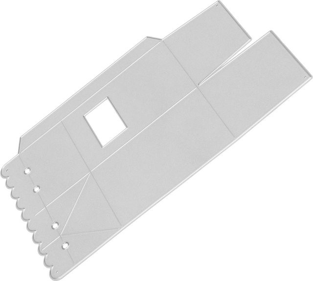 GoolRC Metall Stanzform Milchkarton als dekorative Prägeschablone in Silber für deine DIY Bastelprojekte und Kartenherstellung - Bild 1