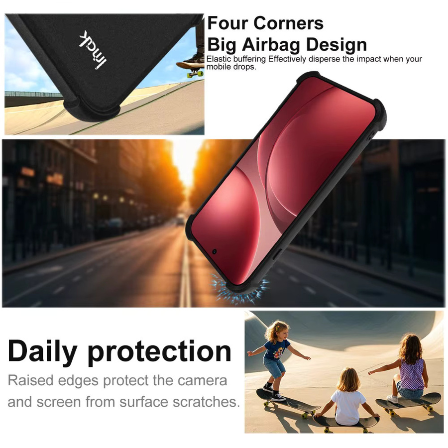 IMAK Stoßfeste Schutzhülle mit Objektiv-Kameraschutz für OPPO Find X9 Pro 5G in Schwarz - Bild 3