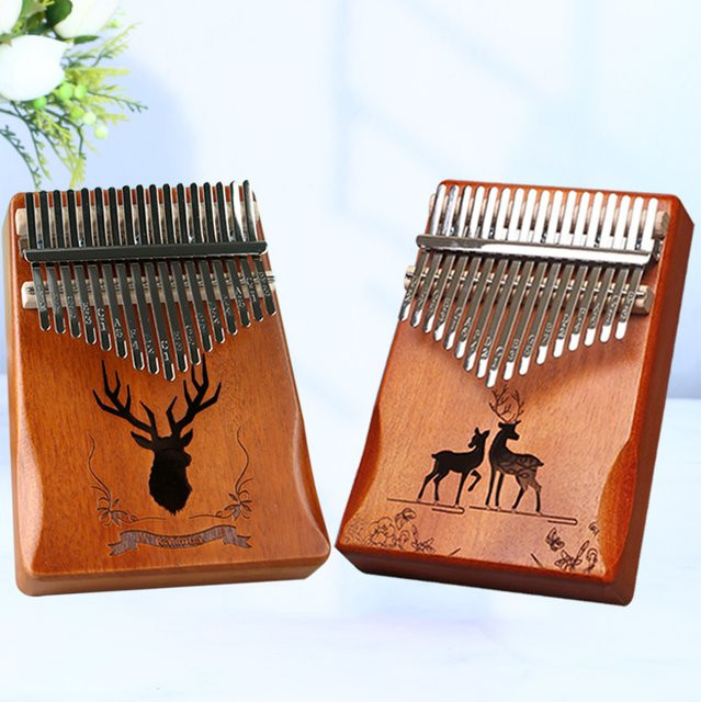 Lydesy Kalimba Daumenklavier-Set, 17 Tasten, Manuell, Gestimmt - Bild 1