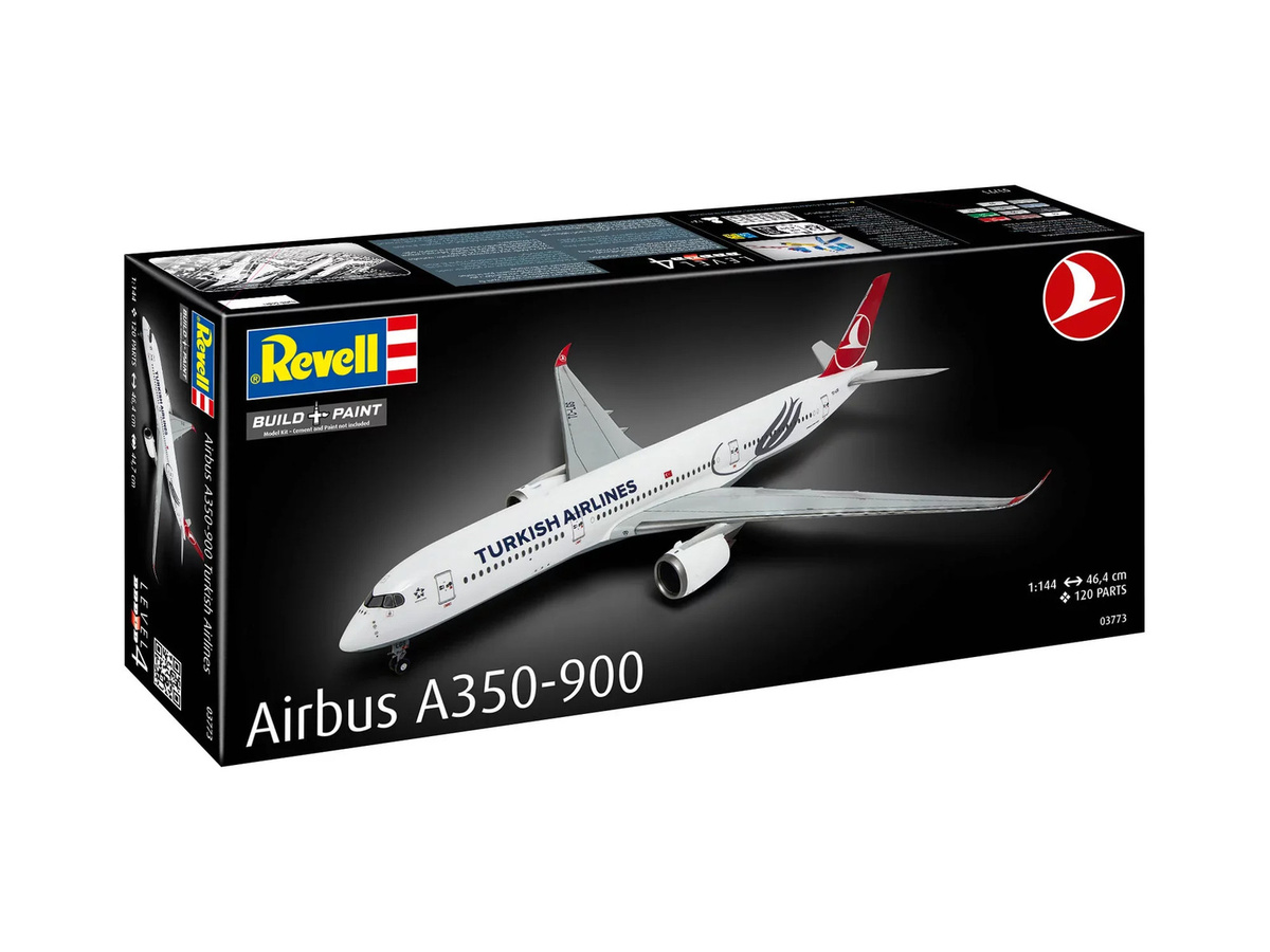 Revell Airbus A350-900 Turkish Airlines, Modellbau, 1:144 - Bild 3