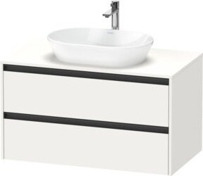 Duravit Waschtischunterschrank Ketho.2 in Weiß, wandhängend, B/T: 100 x 55 cm - Bild 1